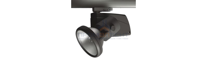 ROBIN HF 70W MH 44° blaсk с PT-fit 70 под  лампу G12 - светильник шинный (пр-во LUG Польша)