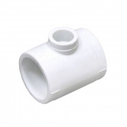 Тройник переходной Fusitek - 110 x 50 x 110 (для полипропиленовых труб под пайку, цвет белый)
