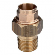 Переход на наружную резьбу разъемный Viega R4 94331G - 28 x 1" (для медных труб под пайку)