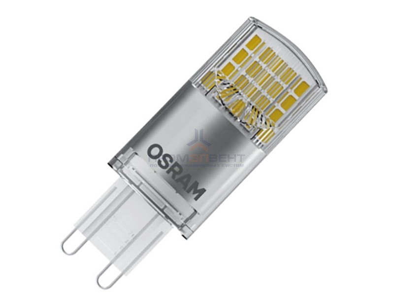 Лампа светодиодная Osram LED PIN 40 3,8W/840 470lm 220V G9 белый свет
