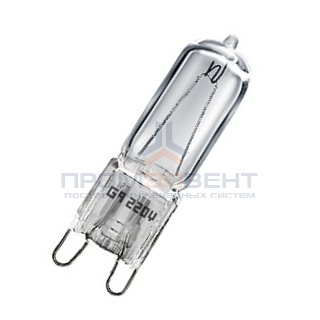 Лампа галогенная HCS CL 40W 220V G9 прозрачная