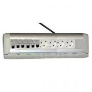 БР 4X2К+З+3RJ45 Кат6 UTP 1м